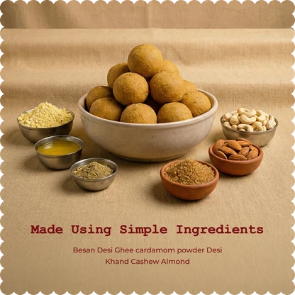 The 1970 Shop Besan Laddoo