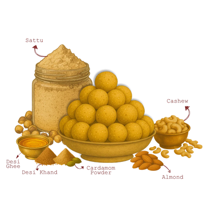 The 1970 Shop Sattu Laddoo