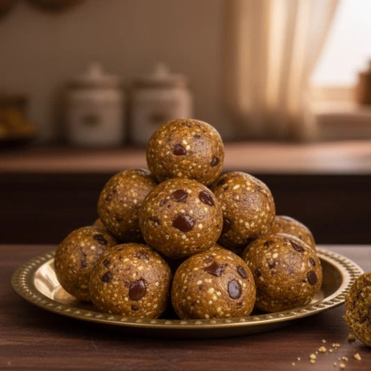 The 1970 Shop Dates & Nuts Laddoo