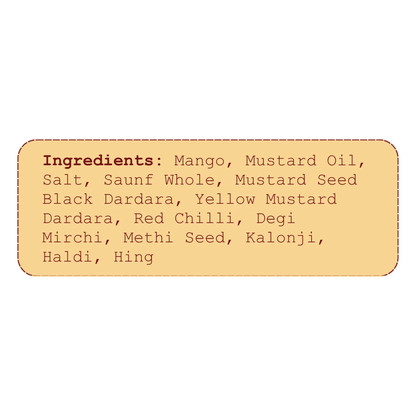The 1970 Shop Aam Ka Khatta Achaar