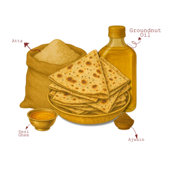 The 1970 Shop Ajwain Parantha