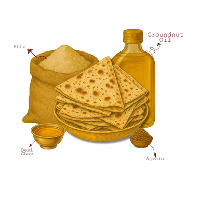 The 1970 Shop Ajwain Parantha