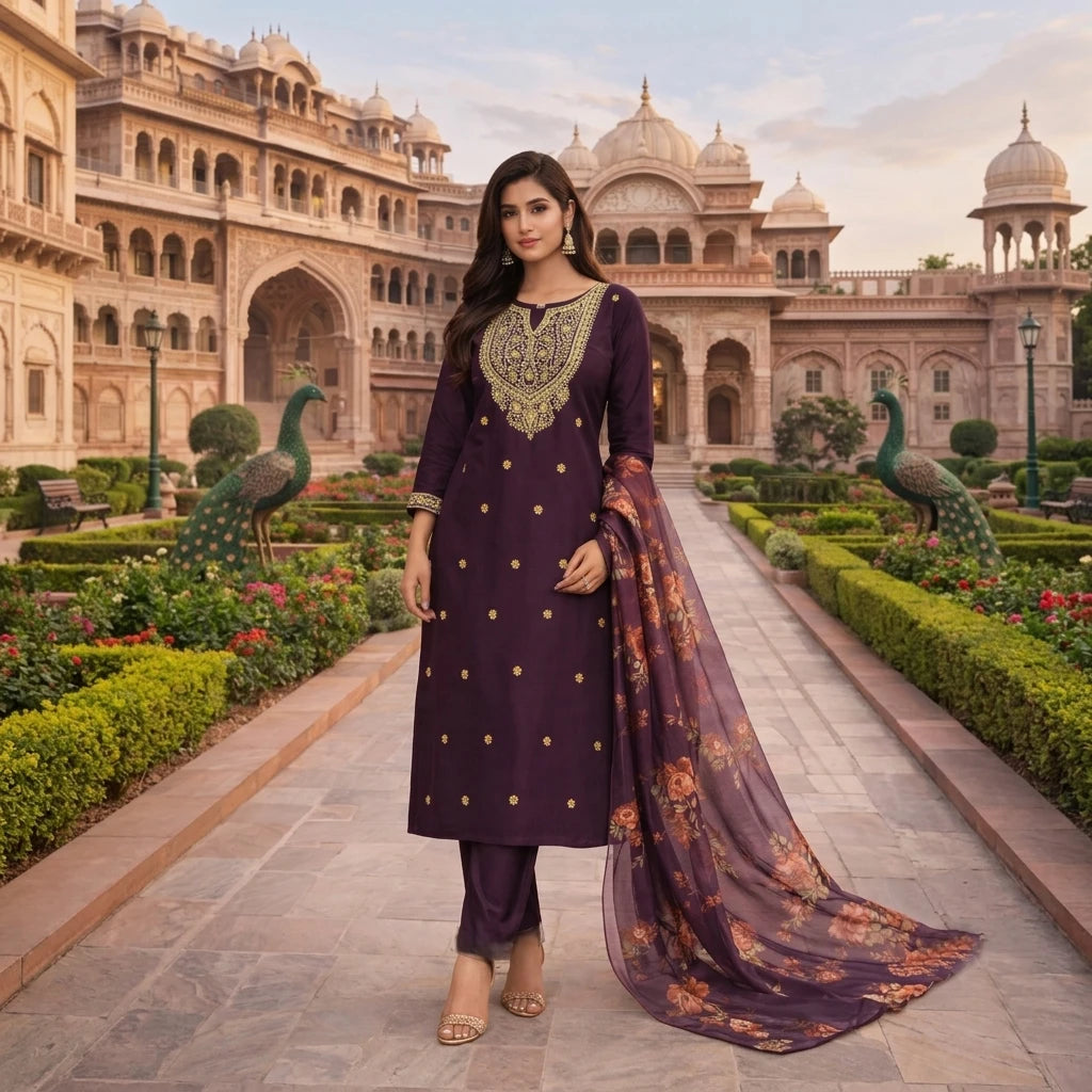 Vastra Creation's Dhurndhar Premium Suit Set