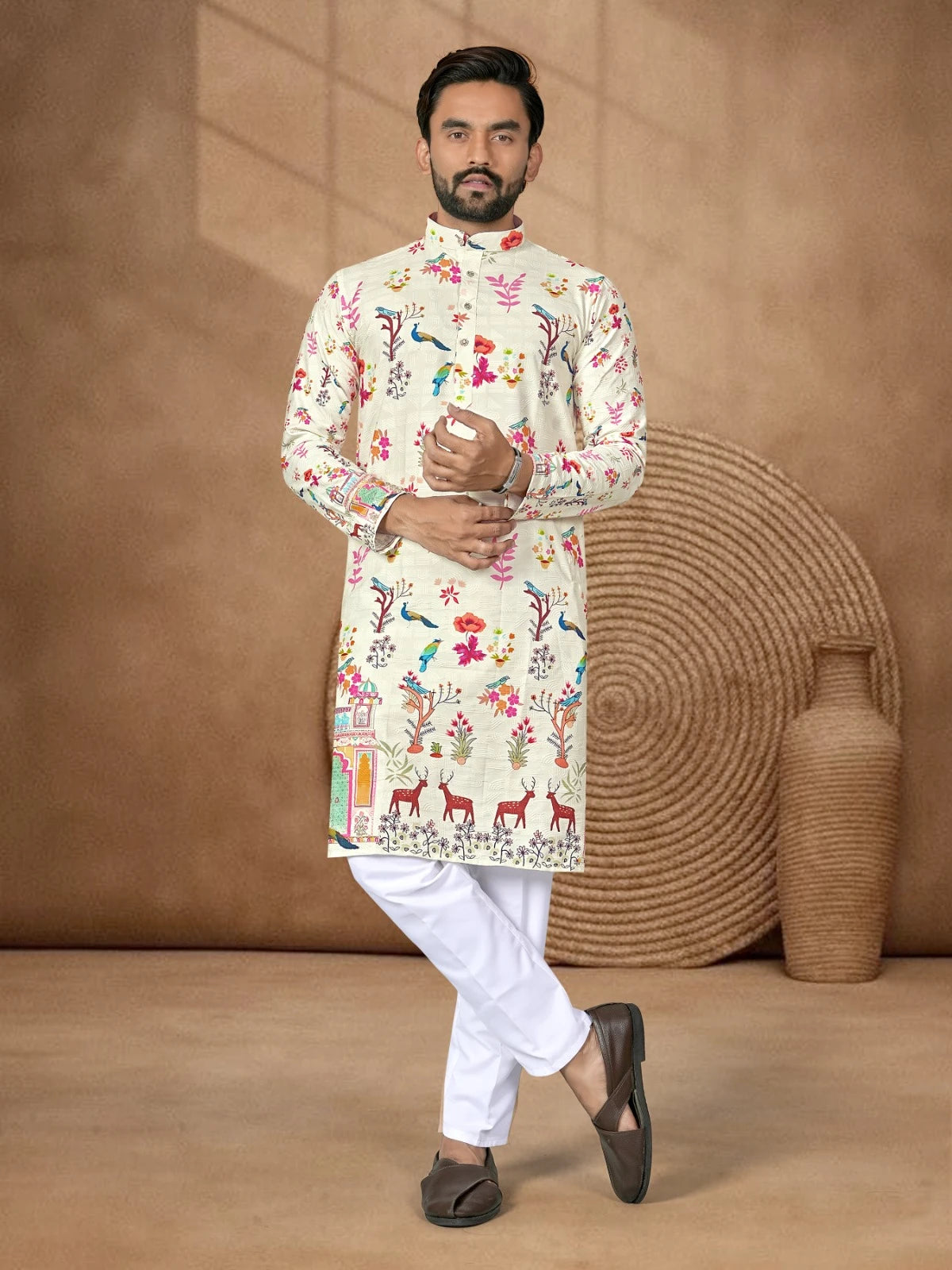 Shyam Enterprises'  Venmer Men's Stylish Kurta with Pajama Set