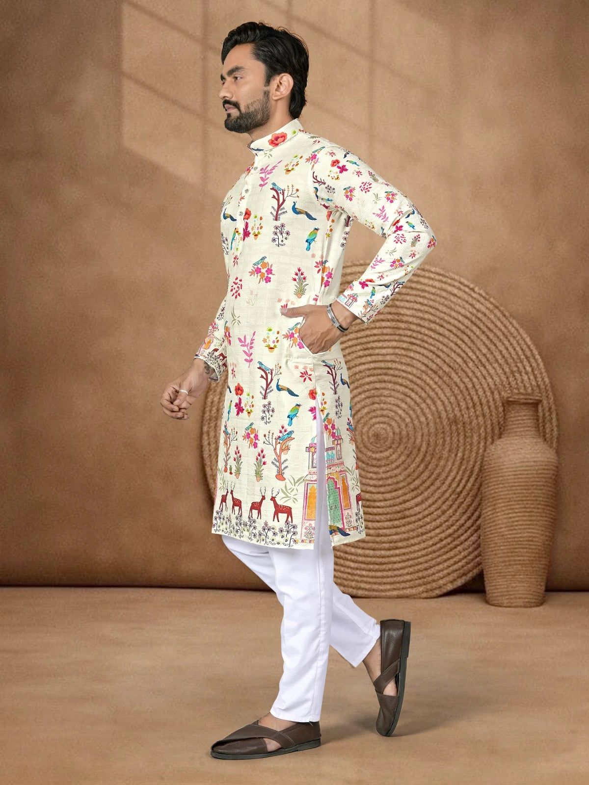 Shyam Enterprises'  Venmer Men's Stylish Kurta with Pajama Set