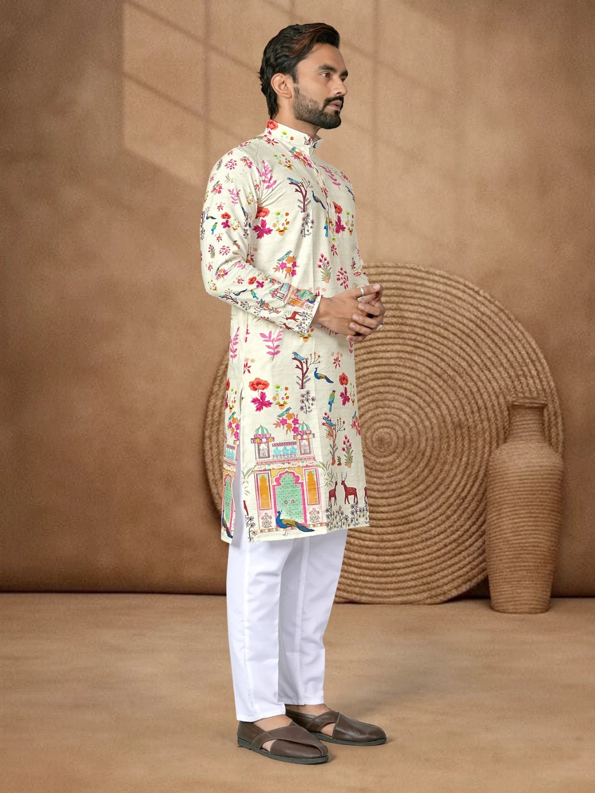 Shyam Enterprises'  Venmer Men's Stylish Kurta with Pajama Set