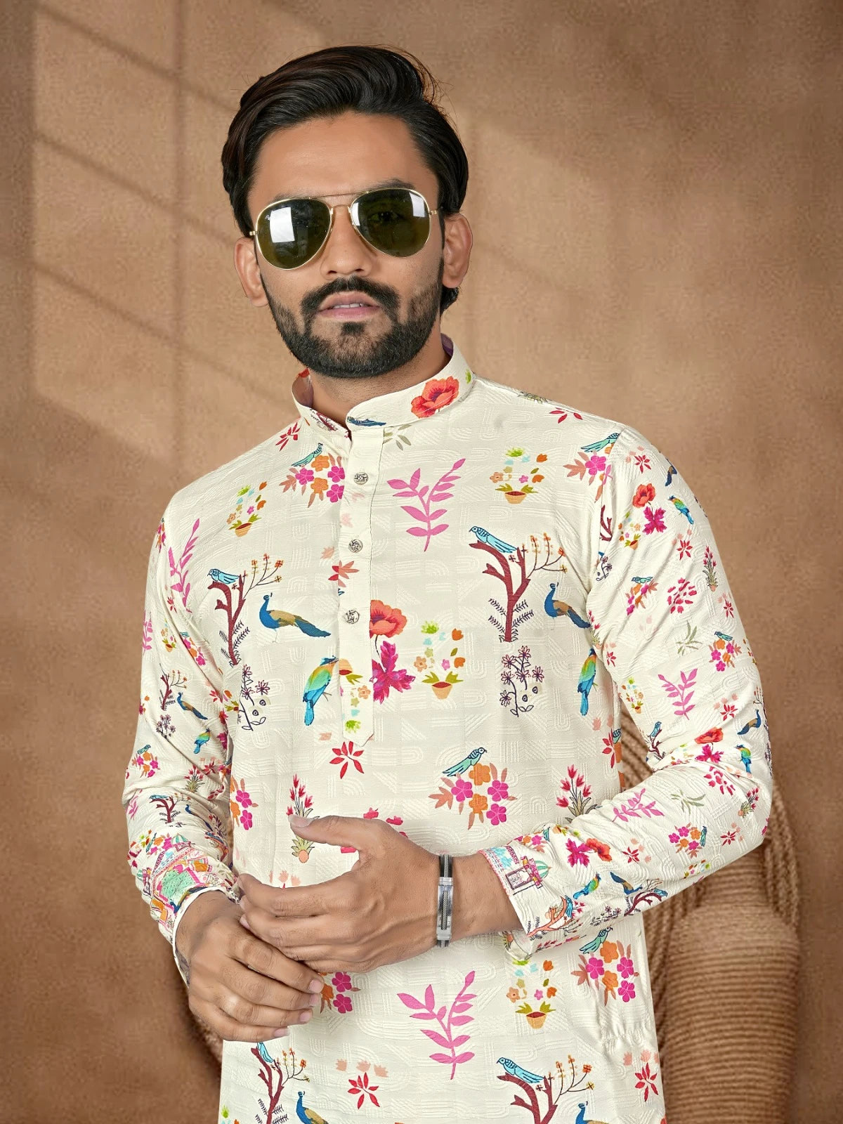 Shyam Enterprises'  Venmer Men's Stylish Kurta with Pajama Set