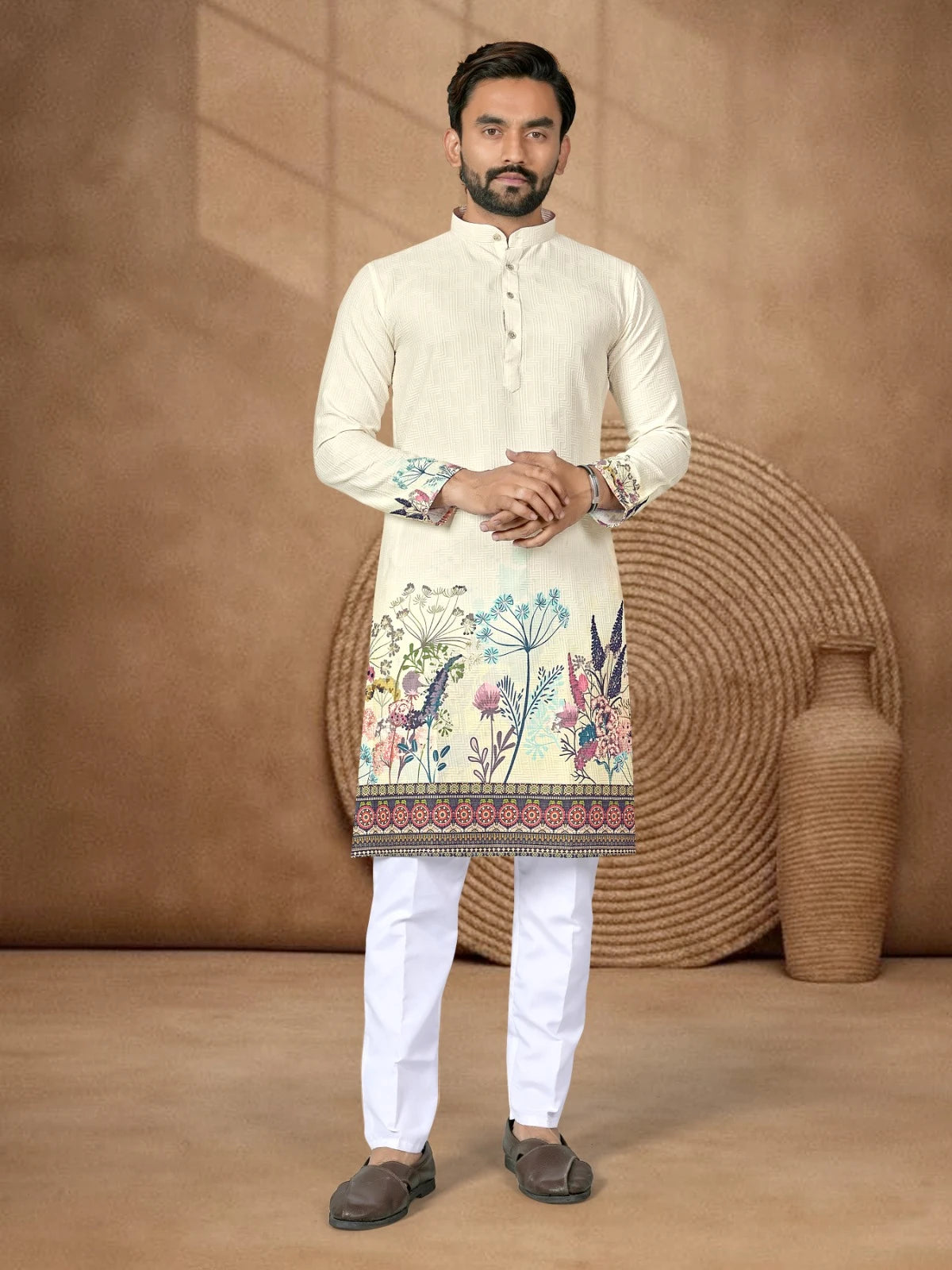 Shyam Enterprises'  Venmer Men's Stylish Kurta with Pajama Set