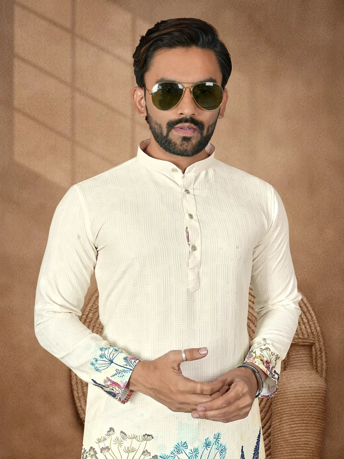 Shyam Enterprises'  Venmer Men's Stylish Kurta with Pajama Set