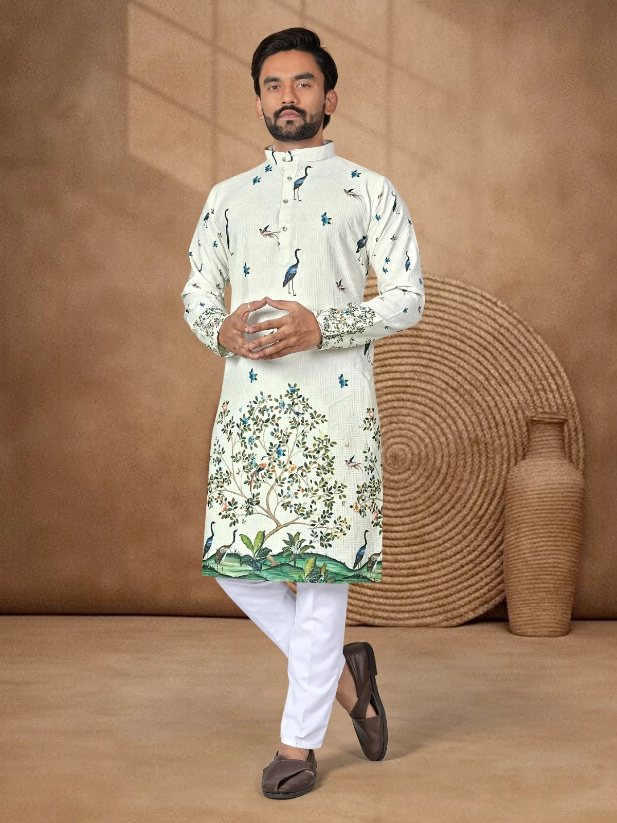 Shyam Enterprises'  Venmer Men's Stylish Kurta with Pajama Set