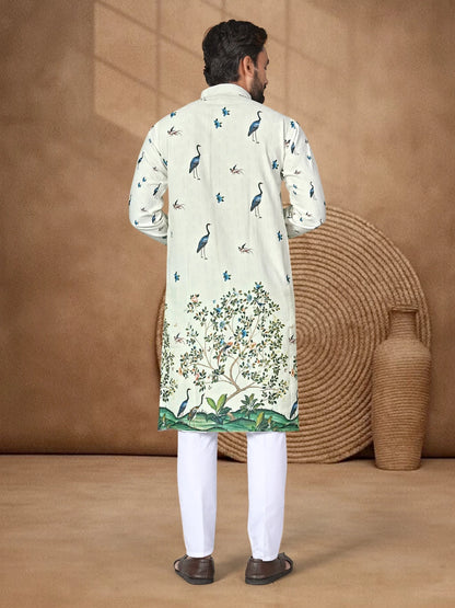Shyam Enterprises'  Venmer Men's Stylish Kurta with Pajama Set
