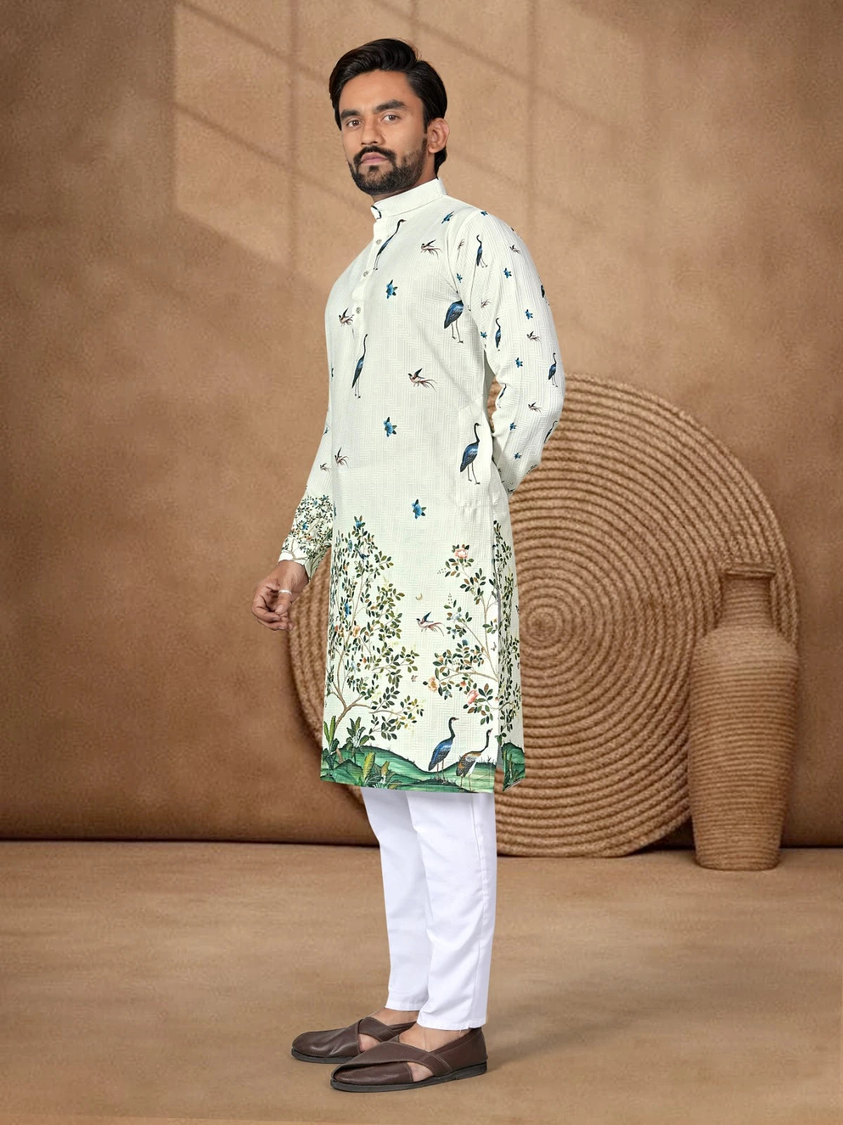 Shyam Enterprises'  Venmer Men's Stylish Kurta with Pajama Set