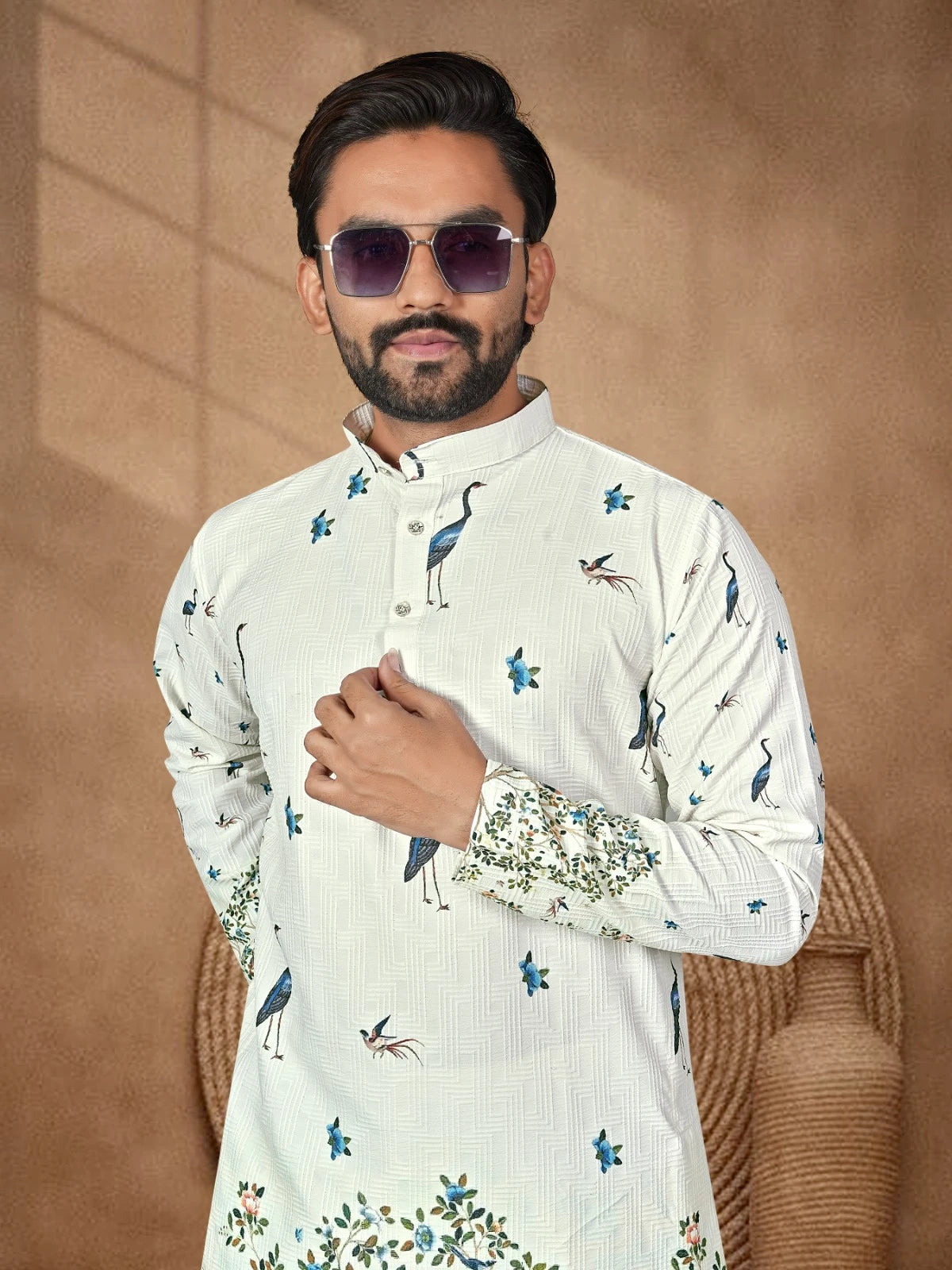 Shyam Enterprises'  Venmer Men's Stylish Kurta with Pajama Set