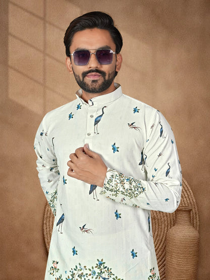 Shyam Enterprises'  Venmer Men's Stylish Kurta with Pajama Set