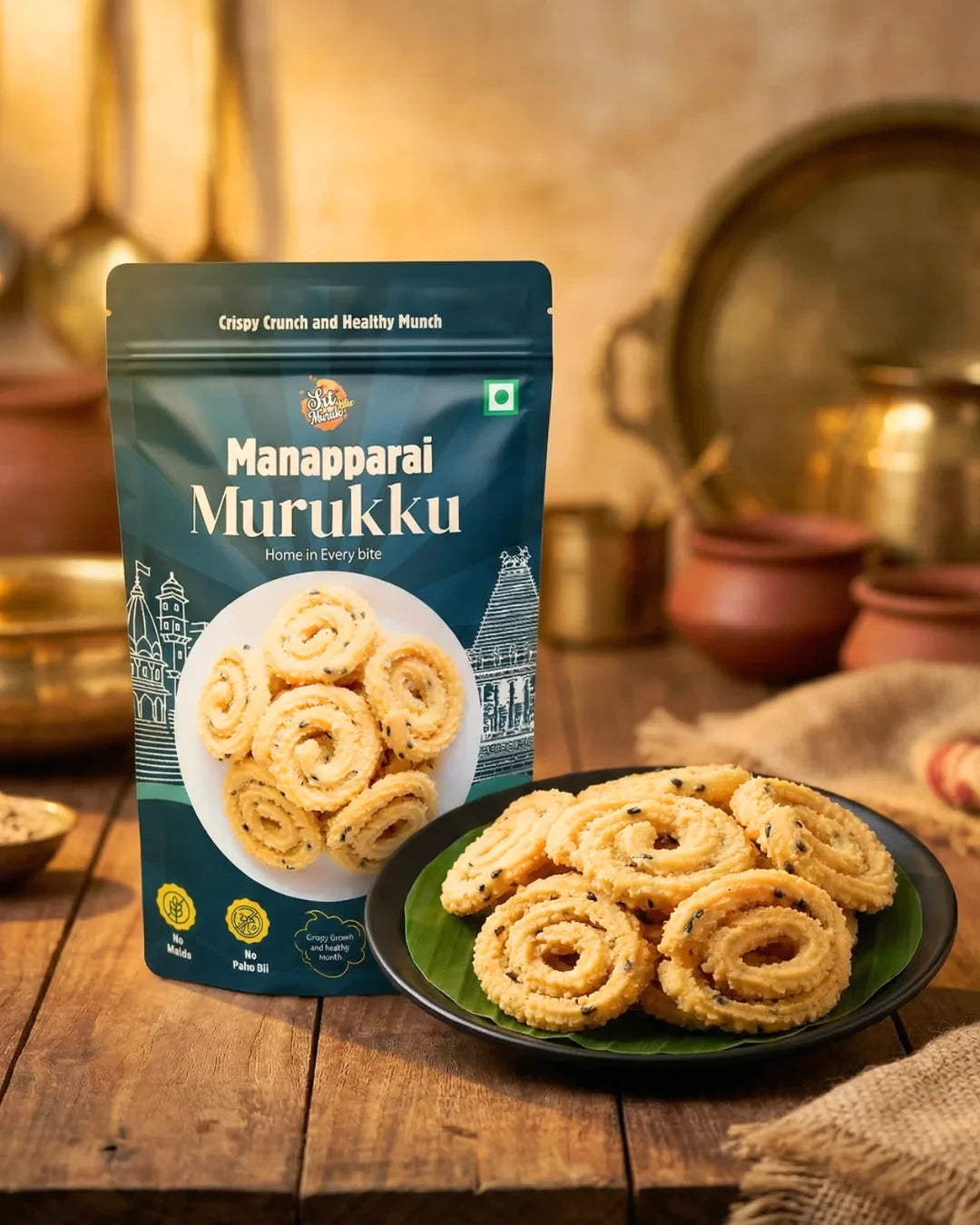 Sri Norukku Theeni Manapparai Murukku