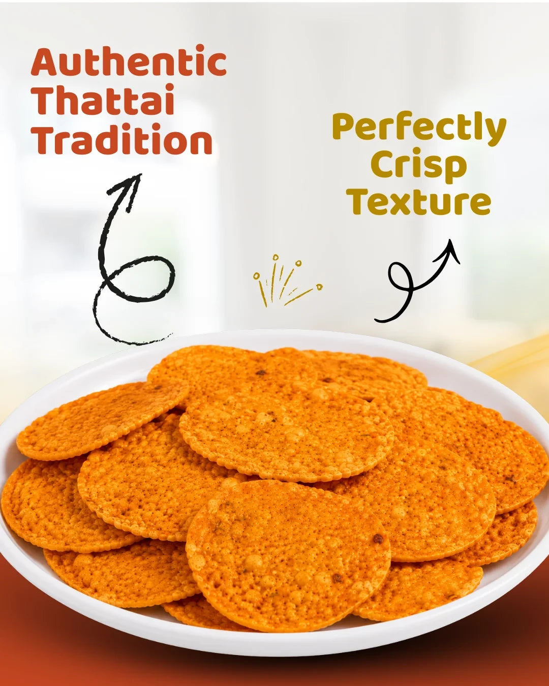 Sri Norukku Theeni Spicy Thattai