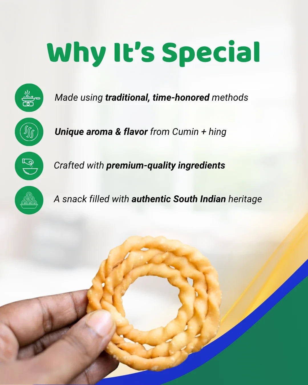 Sri Norukku Theeni Butter Kai Murukku
