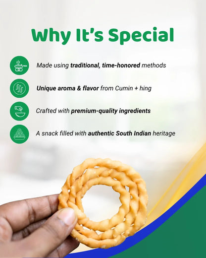 Sri Norukku Theeni Butter Kai Murukku
