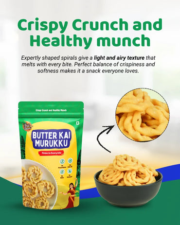 Sri Norukku Theeni Butter Kai Murukku
