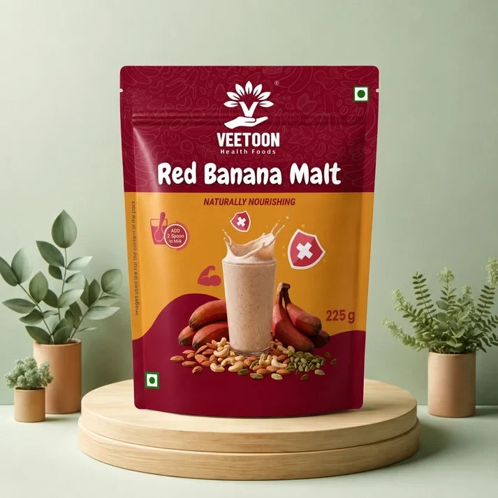 Veetoon's Red Banana Malt