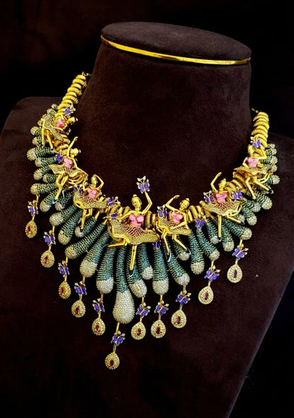 Elegents' Dancing Diva Statement Neckset