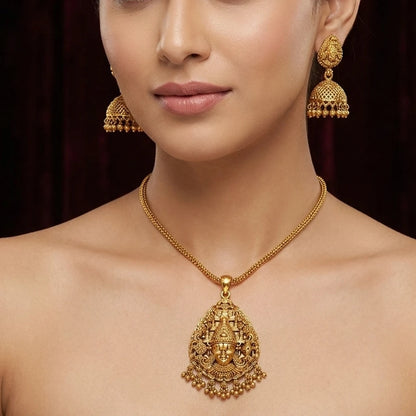 Elegents' Perumal Necklace Set