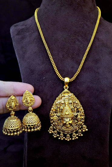 Elegents' Perumal Necklace Set