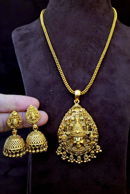 Elegents' Perumal Necklace Set