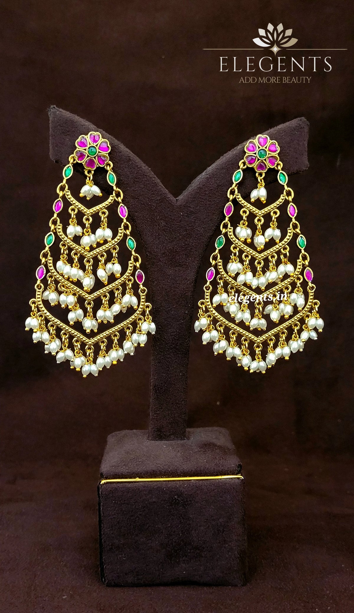 Elegents' Jadav Earrings