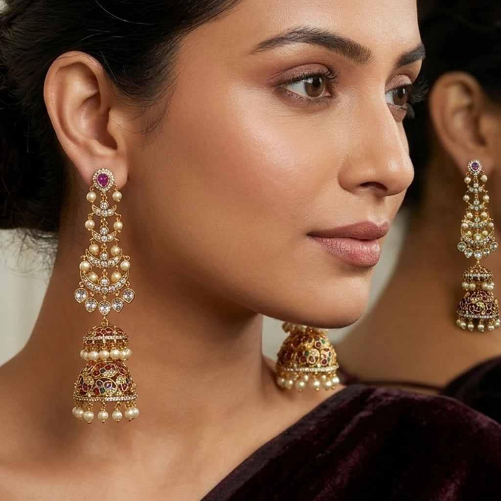 Elegents' Matel Jhumka
