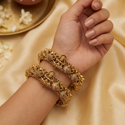 Elegents' Sri Valli Lakshmi Naga Peacock Bangle