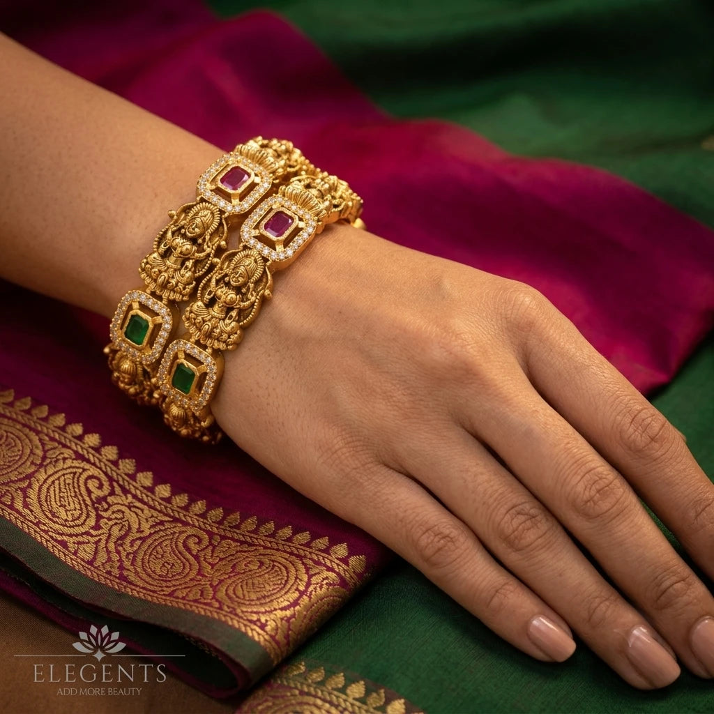 Elegents' Lakshmi Sq Bangle Set