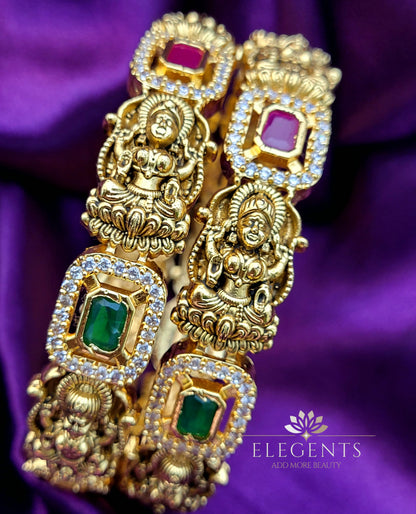 Elegents' Lakshmi Sq Bangle Set