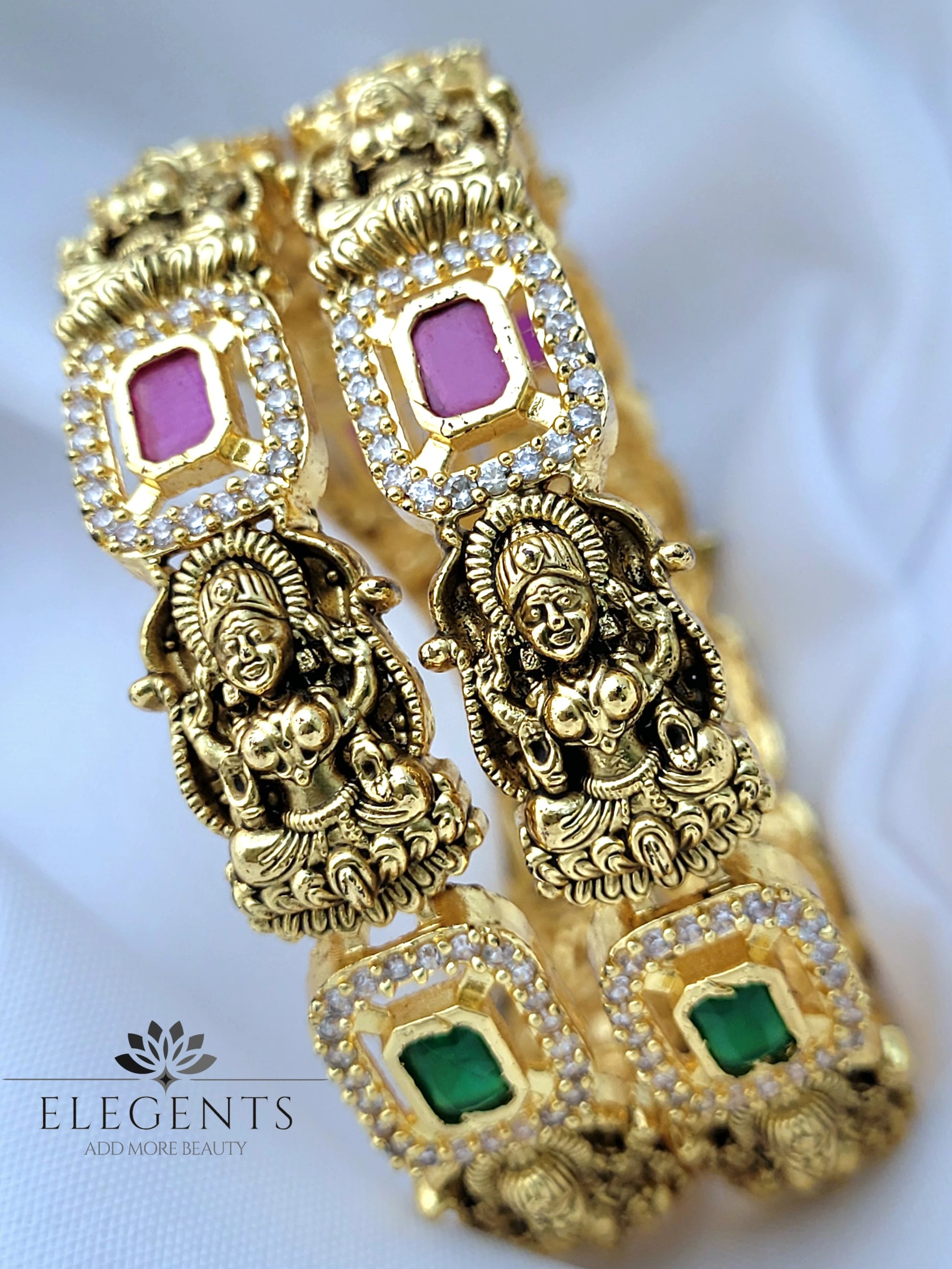 Elegents' Lakshmi Sq Bangle Set