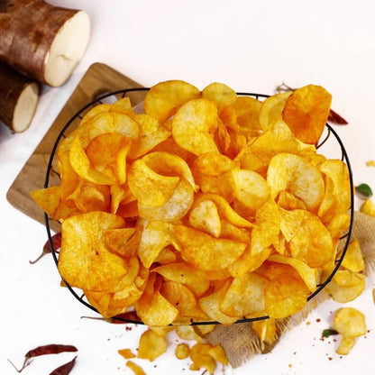 Snack Factory Kerala Tapioca Round Spicy Chips
