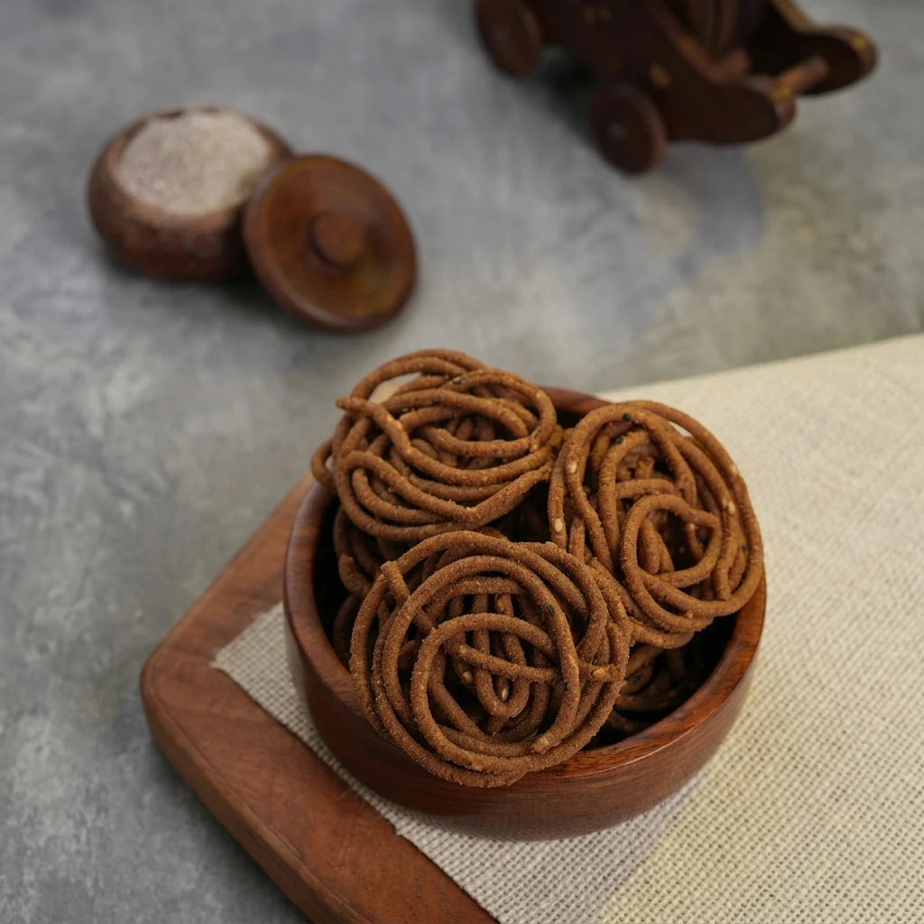 MSS Mittai Kadai's Ragi Murukku