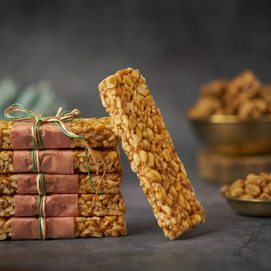 MSS Mittai Kadai's Groundnut Chikki Bar
