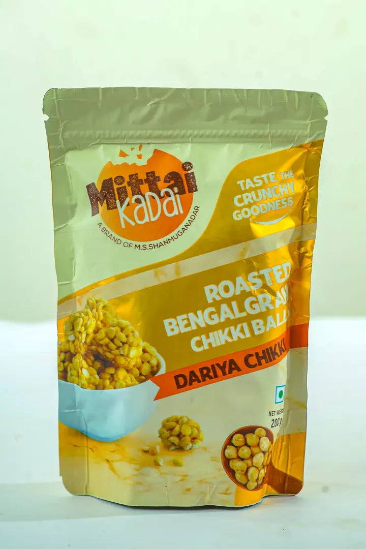 MSS Mittai Kadai's Roasted Gram Chikki Balls
