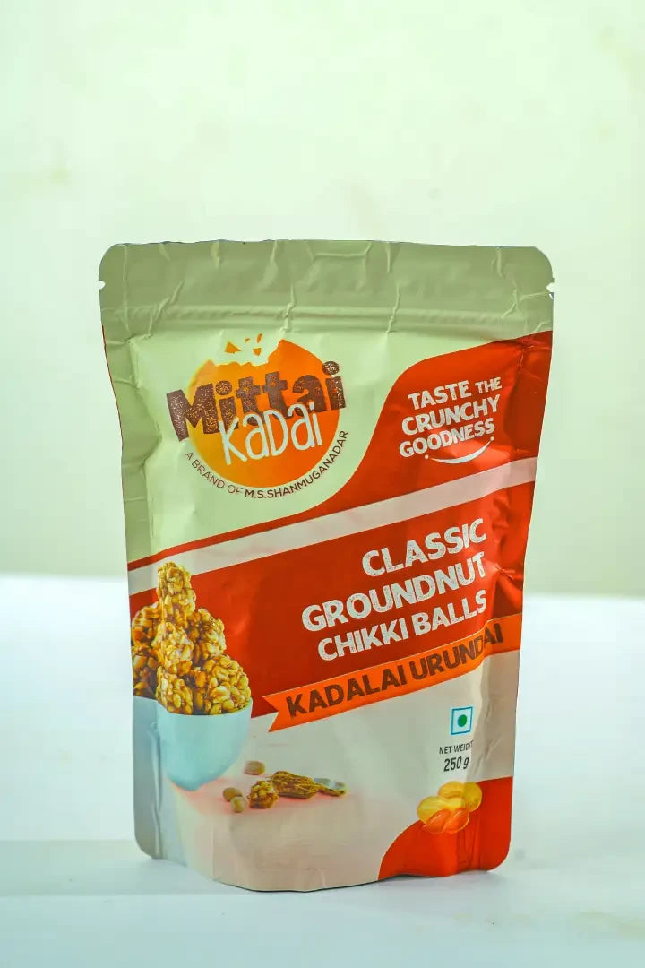 MSS Mittai Kadai's Groundnut Chikki Balls
