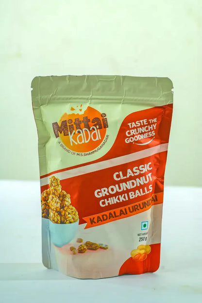 MSS Mittai Kadai's Groundnut Chikki Balls