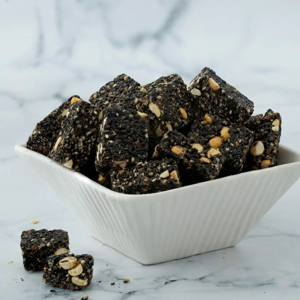 MSS Mittai Kadai's Black Sesame Chikki Bites