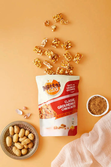 MSS Mittai Kadai's Classic Groundnut Chikki Bites