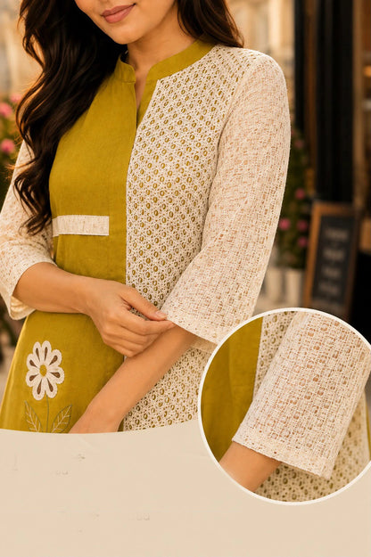 Desire Studio's Women's Pure Cotton Flex Cord Set
