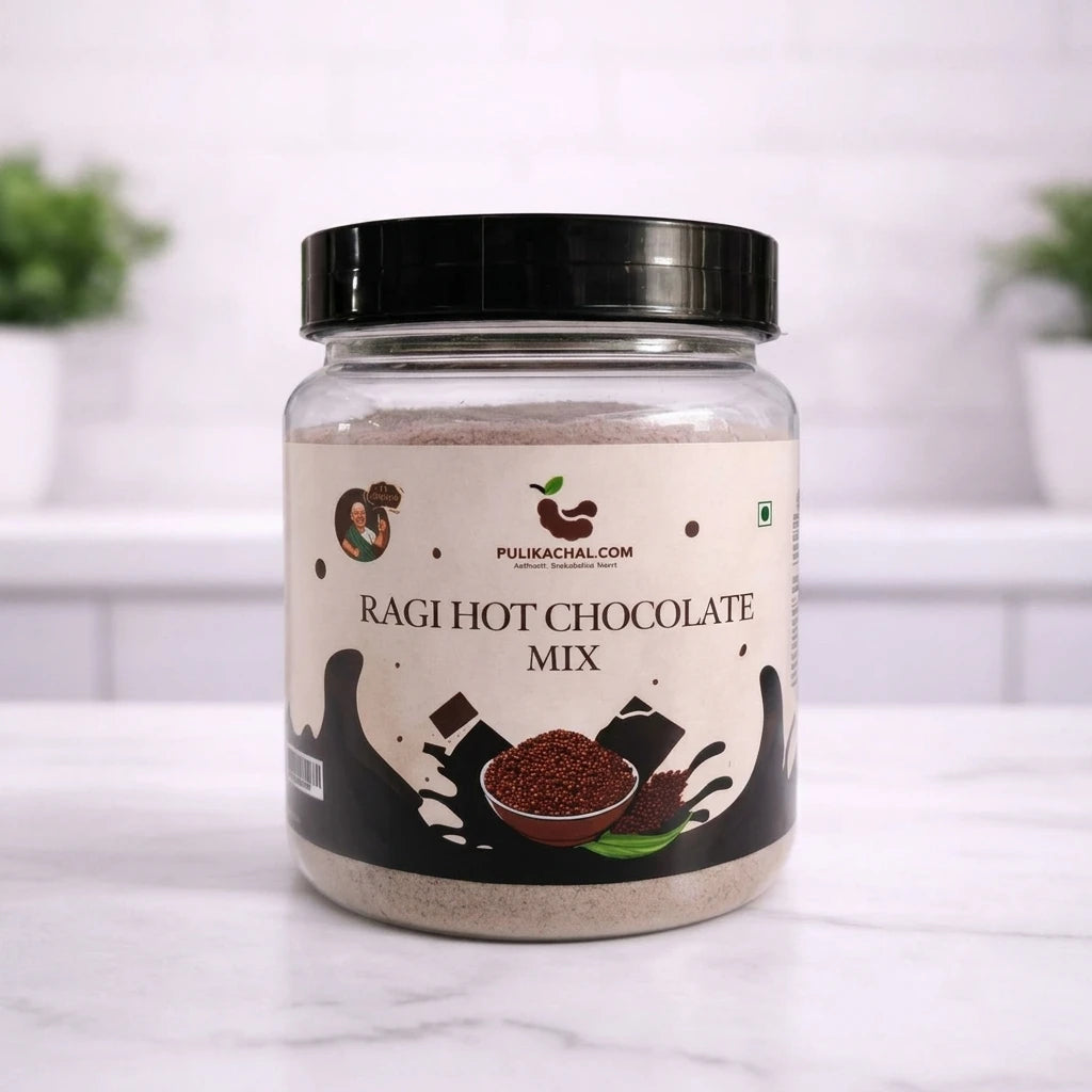 Pulikachal's Ragi Hot Chocolate