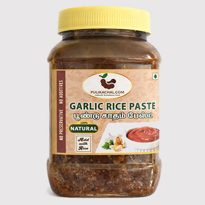 Pulikachal's Garlic Rice Paste
