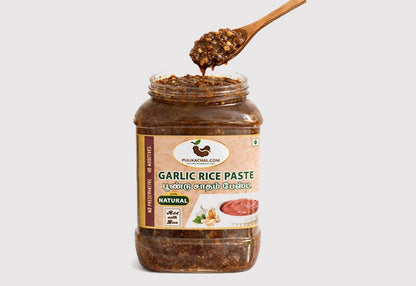 Pulikachal's Garlic Rice Paste