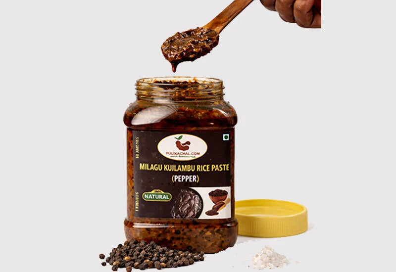 Pulikachal's Milagu Kulambhu Rice Paste