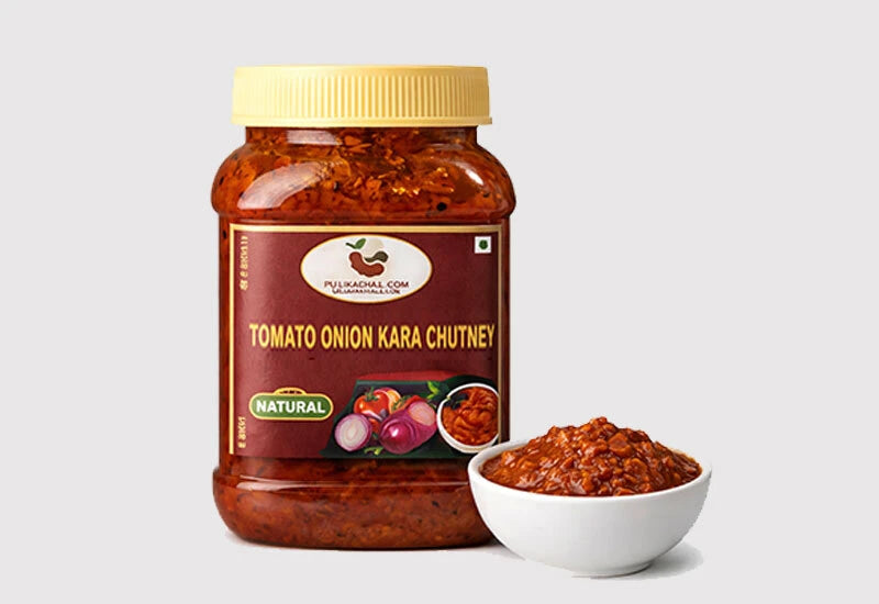 Pulikachal's Tomato Onion Kara Chutney