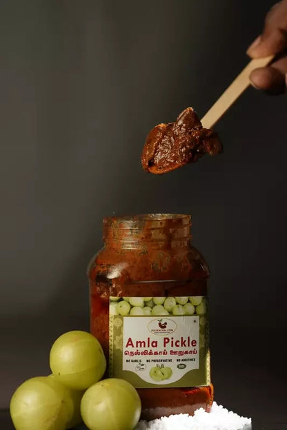 Pulikachal's Nellikai / Amla Pickle