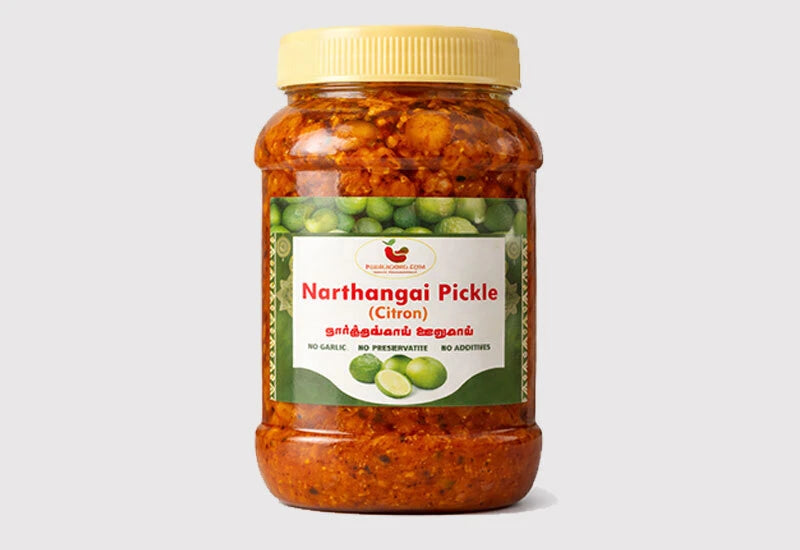 Pulikachal's Narthangai / Citron Pickle